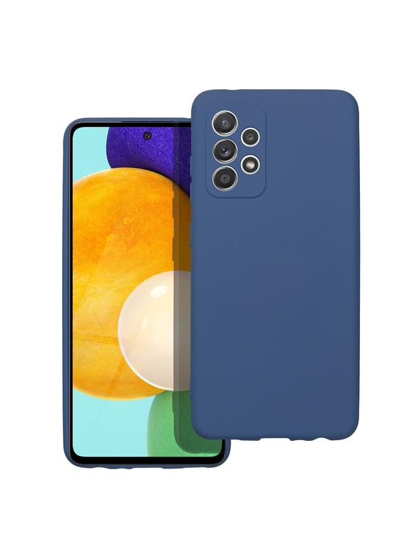 Futerał SILICONE do SAMSUNG A52 5G / A52 LTE ( 4G ) / A52S niebieski