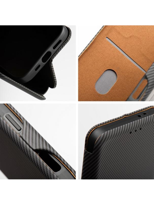 Kabura FOLIO Side Magnet do XIAOMI REDMI 14c szary