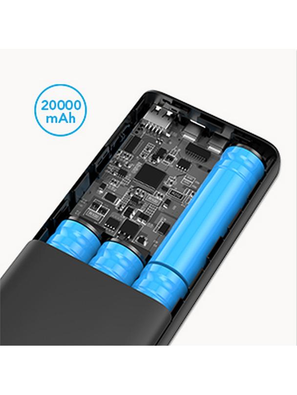 Powerbank Veger T100 (W2032C-100) PD QC3.0 5A 100W 20000 mAh czarny