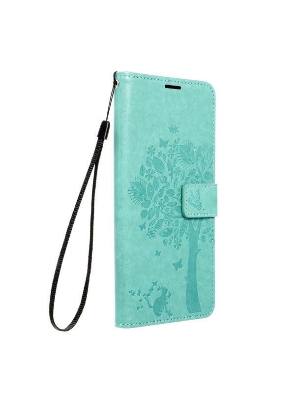 Kabura MEZZO Book do IPHONE 13 drzewo zielony