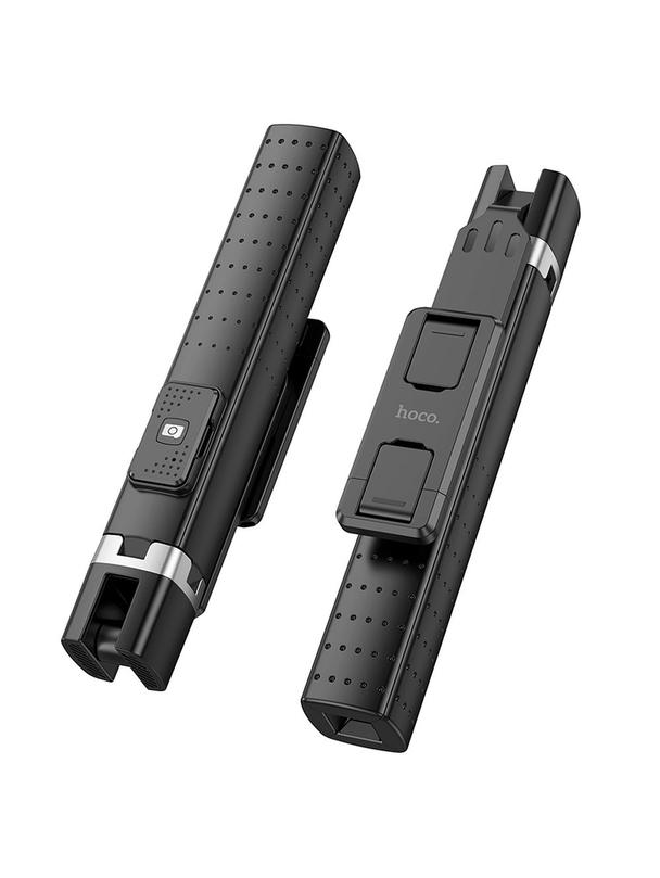 Selfie stick Hoco fourpod z pilotem bezprzewodowym K18 czarny