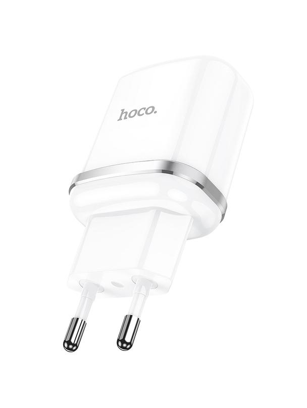 Ładowarka sieciowa do telefonu Hoco USB A QC3.0 3A 18W N3 biała
