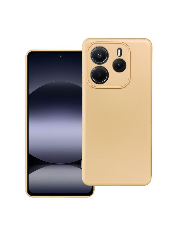 Futerał METALLIC do XIAOMI Redmi NOTE 14 5G złoty