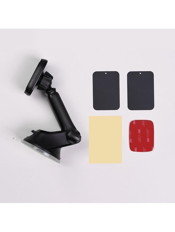 Uchwyt na telefon do samochodu magnetyczny Hoco do szyby / deski CA42 czarno czerwony