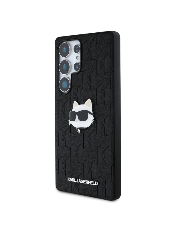 KARL LAGERFELD futerał do SAMSUNG S25 Ultra KLHCS25LPGKLCHPK (PU Monogram Choupette Head Pin) czarny