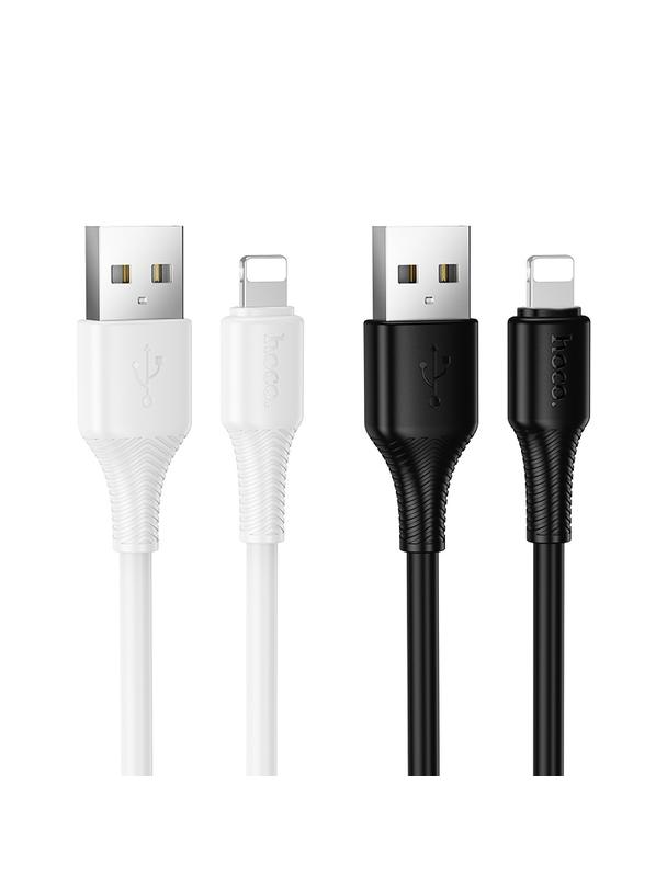 Kabel USB C do Lightning Hoco PD 27W 1 m X120 biały