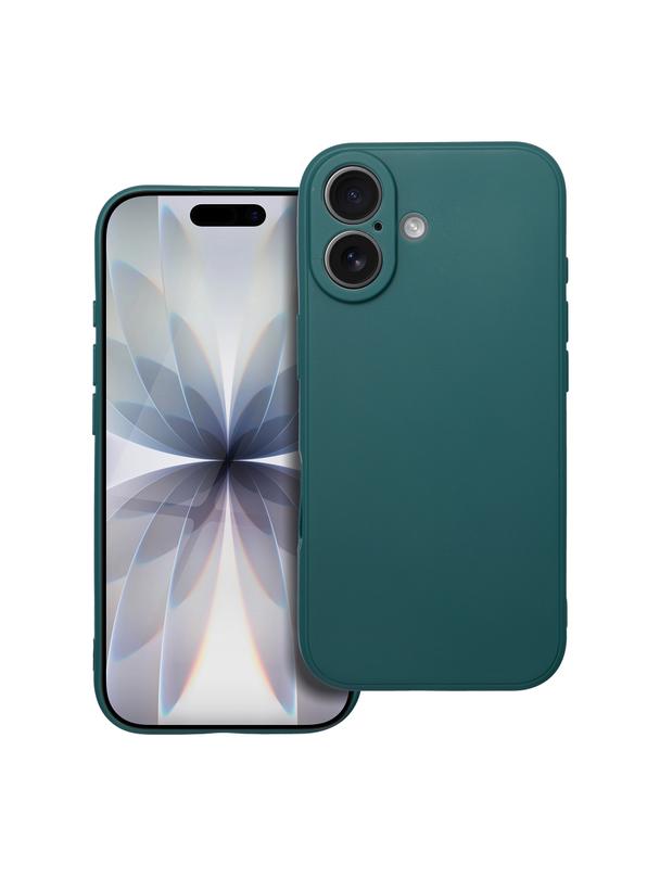 Futerał MATT do IPHONE 17 ciemnozielony