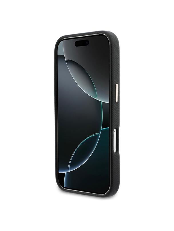 GUESS futerał do IPHONE 17 GUHCP17S5PS4RGGK (PU FW Resin Logo) czarny