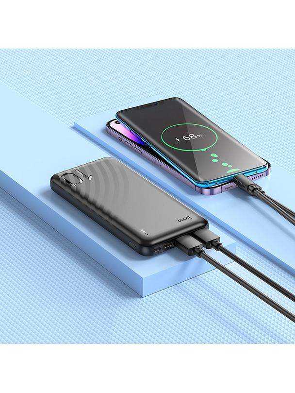 HOCO powerbank 10000 mAh 2A J123 czarny