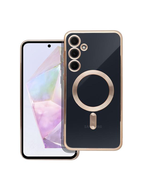 Futerał ELECTRO MAG COVER kompatybilny z MagSafe do SAMSUNG A35 złoty