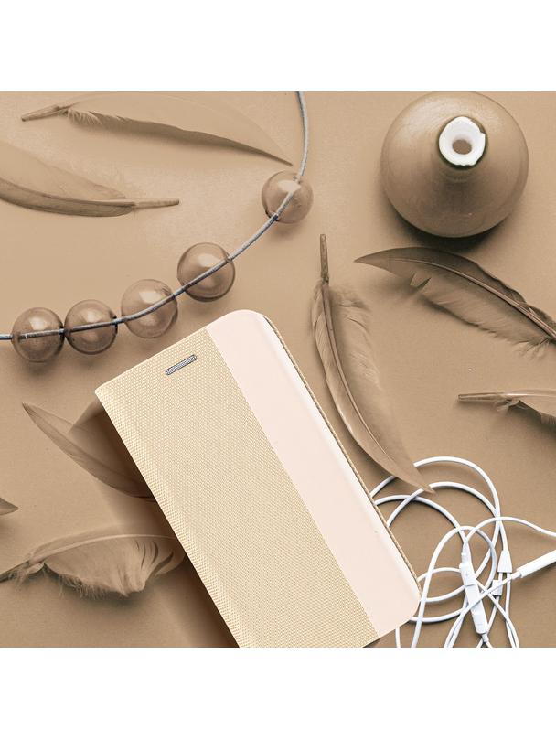 Kabura SENSITIVE Book do SAMSUNG A10 złoty