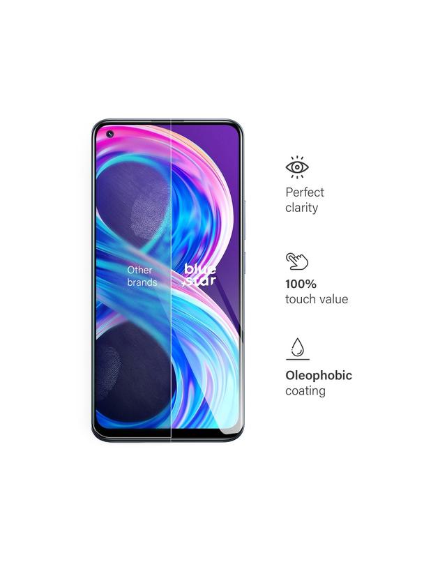 Szkło hartowane do Realme 8 / 8 PRO Blue Star