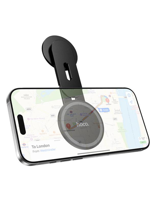 Uchwyt na telefon do tyłu ekranu magnetyczny Hoco H93 czarny