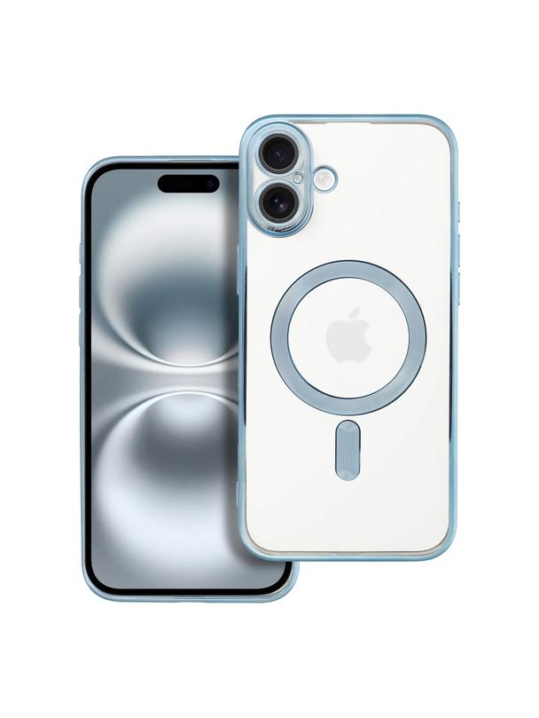 Futerał ELECTRO MAG COVER kompatybilny z MagSafe do IPHONE 16 Plus niebieski