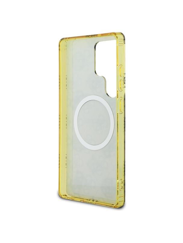 GUESS futerał do SAMSUNG S25 Ultra GUHMS25LH4PYEEW (Magnetic IML Peony on 4G Background) brązowy