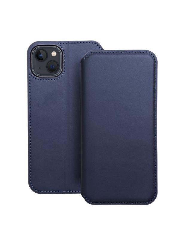 Kabura DUAL POCKET Book do IPHONE 13 granatowy