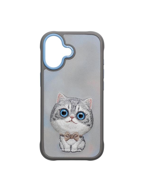 NIMMY futerał BIG EYED PET 2.0 Cat do IPHONE 17 szary