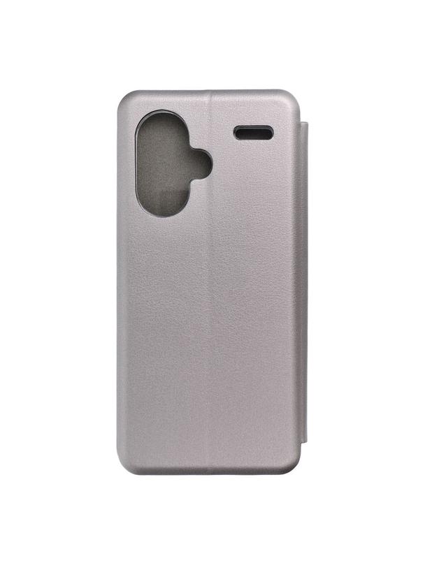 Kabura ELEGANCE Book do XIAOMI Redmi Note 13 Pro Plus 5G stalowy