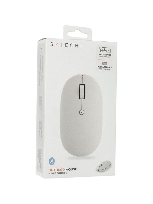 Myszka bezprzewodowa Satechi 2,4G 2400 dpi OntheGo ST-MOTGW piaskowa