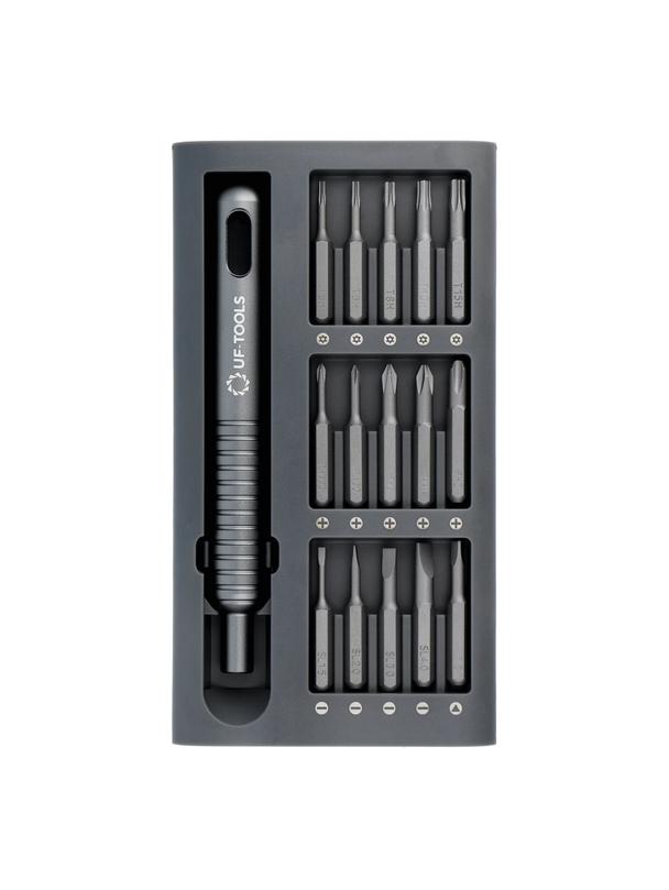 UF-TOOLS - Wkrętak precyzyjny z wymiennymi bitami 31w1