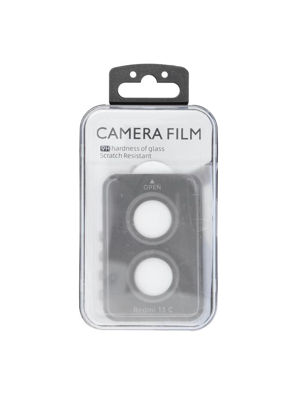 Osłona aparatu PROTECTOR 9H + aplikator do XIAOMI 13C 4G czarna