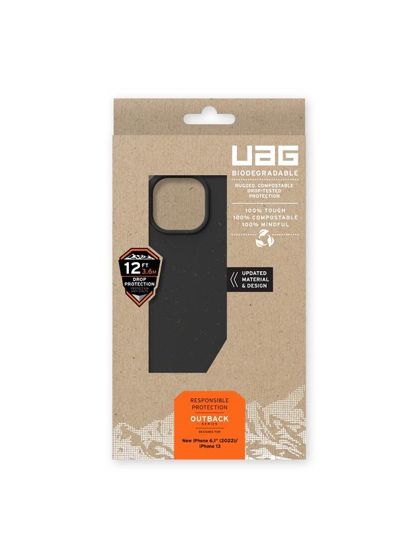 UAG Urban Armor Gear futerał BIODEGRADABLE OUTBACK do IPHONE 14 Plus black