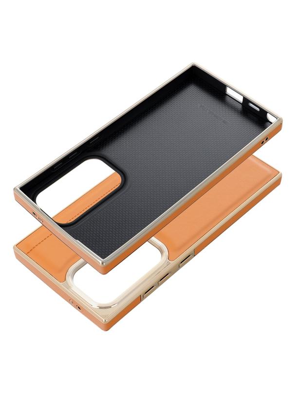 Futerał MILANO do SAMSUNG S24 Ultra brązowy