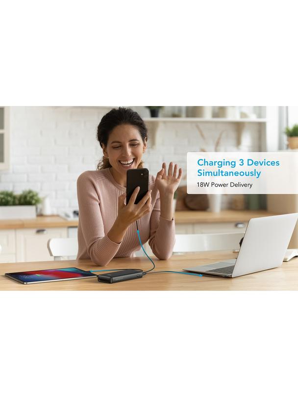 Powerbank Veger T100 (W2032C-100) PD QC3.0 5A 100W 20000 mAh czarny