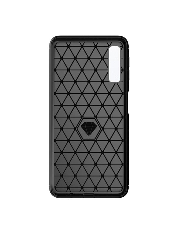 Futerał CARBON do SAMSUNG A7 2018 ( A750 ) czarny