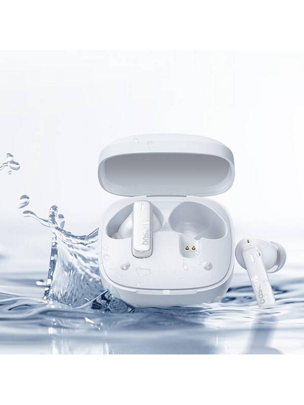 BASEUS słuchawki bezprzewodowe bluetooth TWS E19 białe