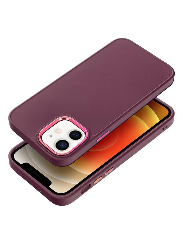 Futerał FRAME do IPHONE 12 / 12 Pro fioletowy