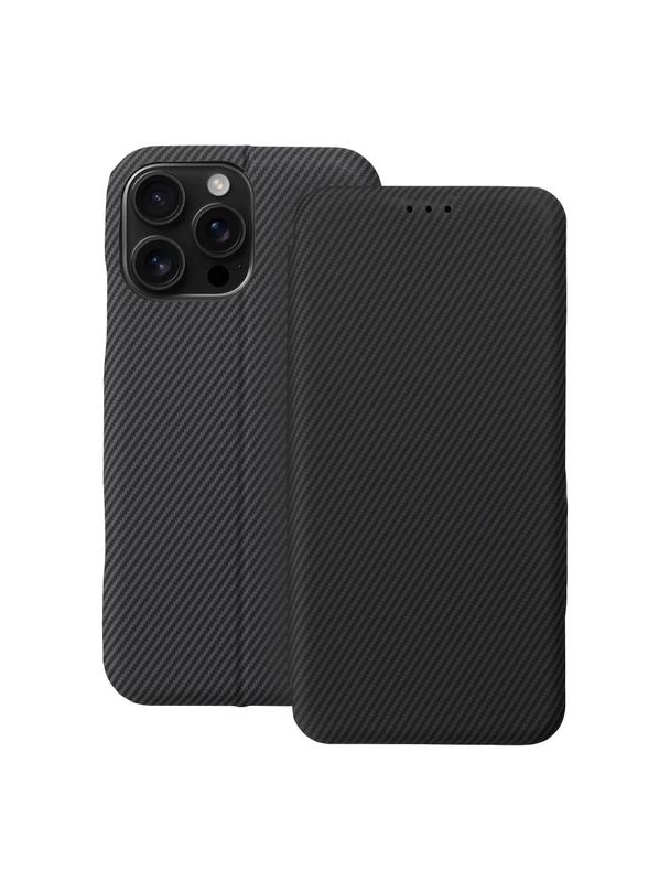 Kabura FOLIO Side Magnet do IPHONE 16 PRO MAX szary