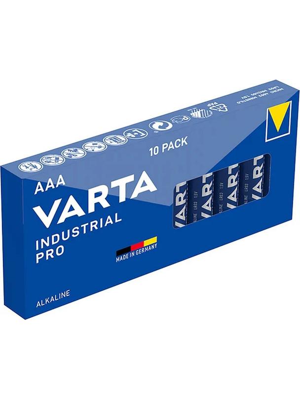 VARTA bateria alkaliczna R3 (AAA) Industrial Pro 10 szt