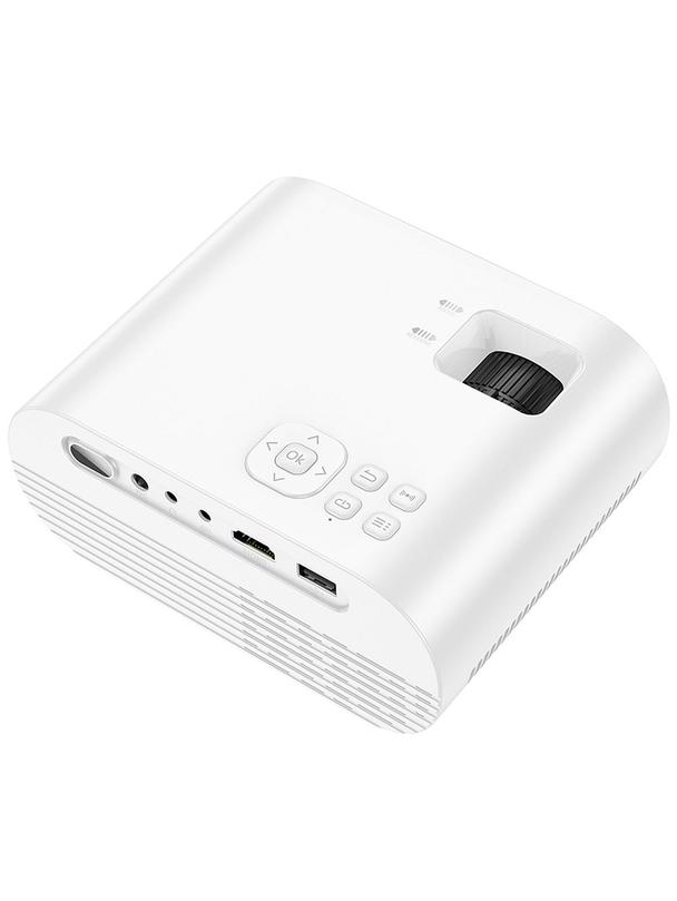 Projektor HD Ready Hoco Wi-Fi Bluetooth 720P DT1 biały