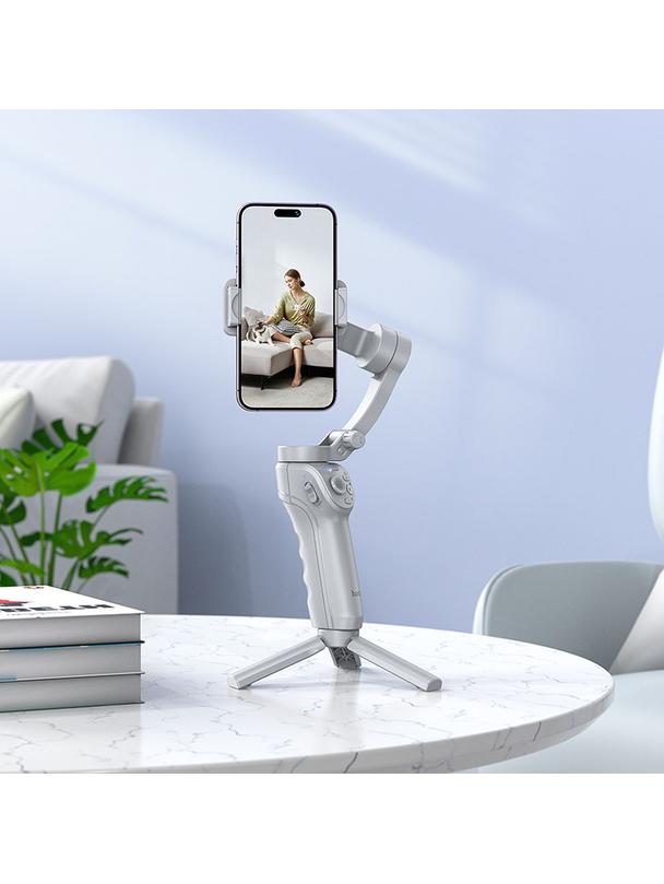 Gimbal z 3-osiową stabilizacją Hoco K24 szary