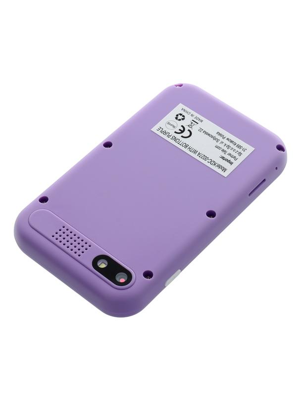 Konsola do gier dla dzieci z ekranem IPS 2,4" z przyciskami KDC-0027A fioletowy