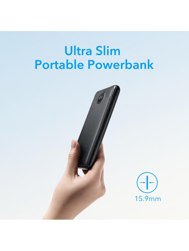 Powerbank Veger L10S (W1105PD) PD QC3.0 2A 20W 10000 mAh czarny