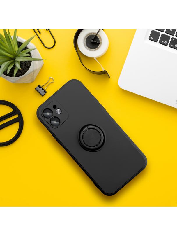 Futerał SILICONE RING do SAMSUNG A54 5G czarny
