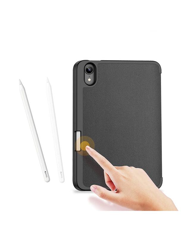 DUX DUCIS etui DOMO składane z miejscem na rysik do iPad mini 7/6 czarne