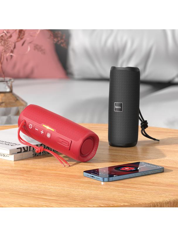 Głośnik bluetooth 2 x 5W 3h Hoco HC16 czerwony