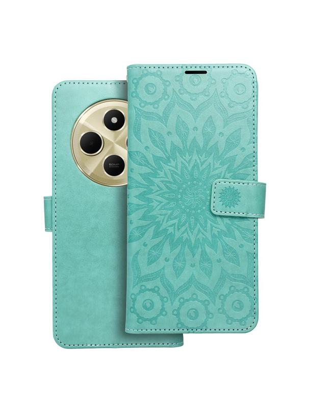 Kabura MEZZO Book do XIAOMI Redmi 14C mandala zielony