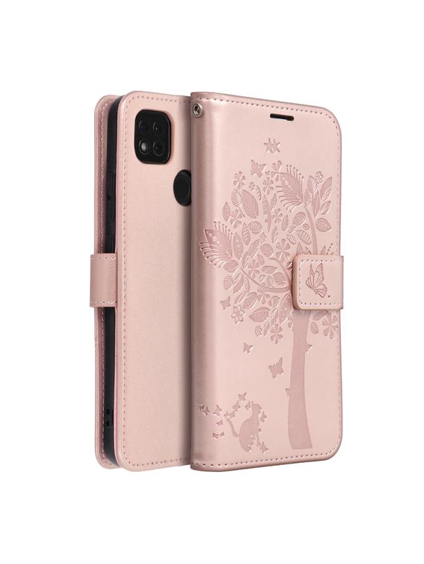 Kabura MEZZO Book do XIAOMI Redmi 9C / 9C NFC mandala złoty róż