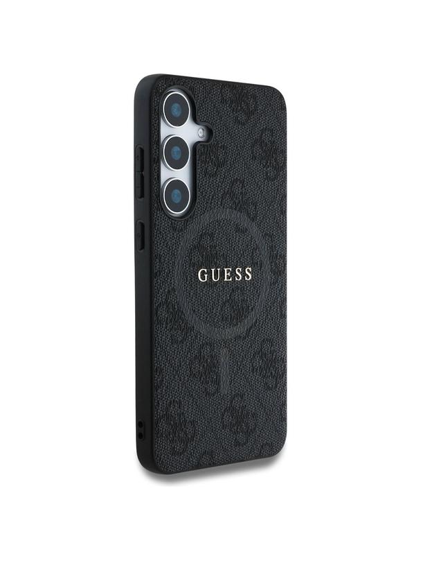 GUESS futerał do SAMSUNG S25 Plus GUHMS25MG4GFRK (Magnetic PU 4G Ring Classic Logo) czarny