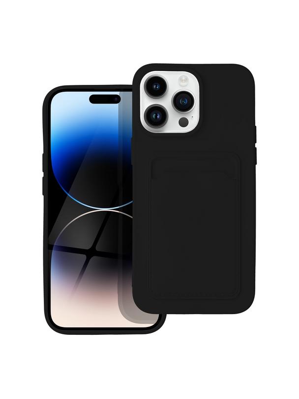 Futerał CARD CASE do IPHONE 14 Pro Max czarny
