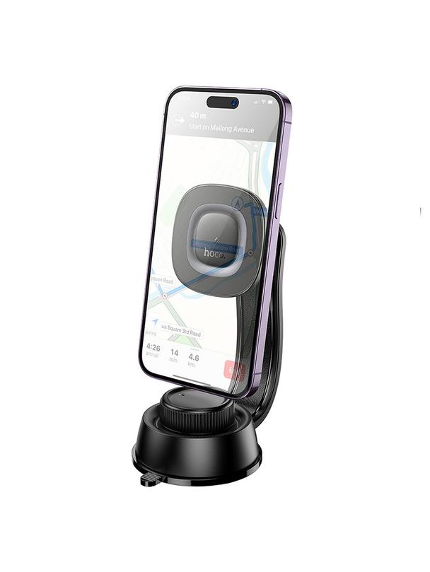 Uchwyt na telefon do samochodu indukcyjny Hoco 15W do deski HW31 czarny