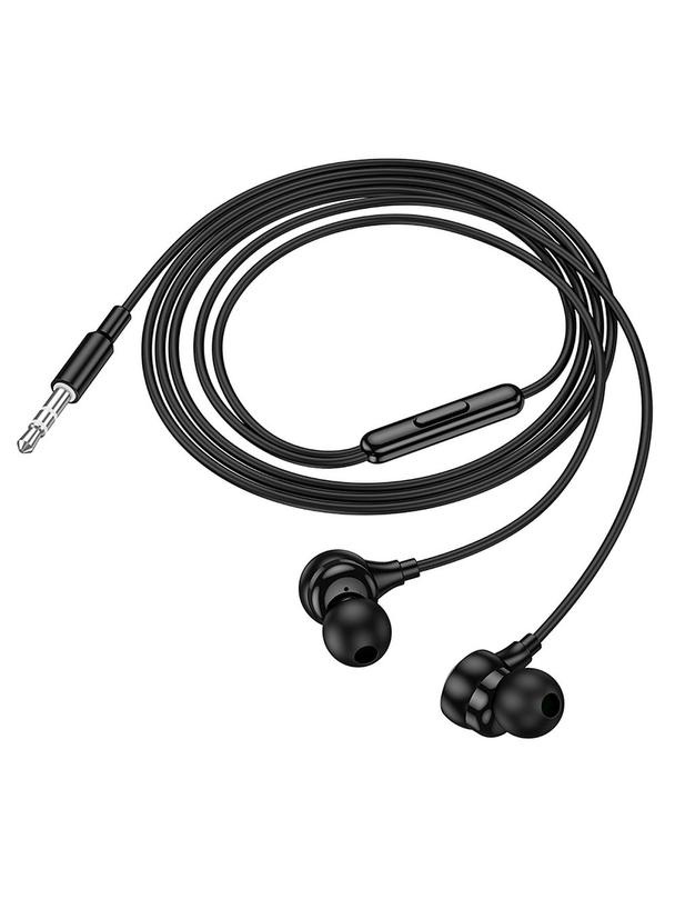 Słuchawki przewodowe douszne Jack 3,5 mm Hoco M116 czarne