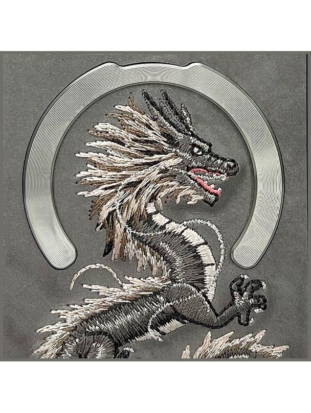 NIMMY futerał DRAGON kompatybilny z MagSafe do IPHONE 16 Pro Max szary