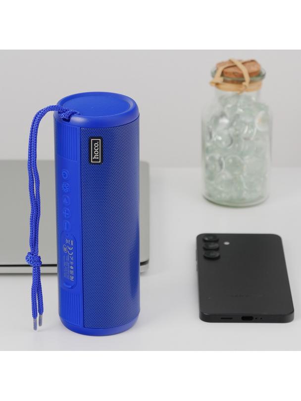 Głośnik bluetooth z latarką 2 x 15W 2h Hoco HC11 niebieski
