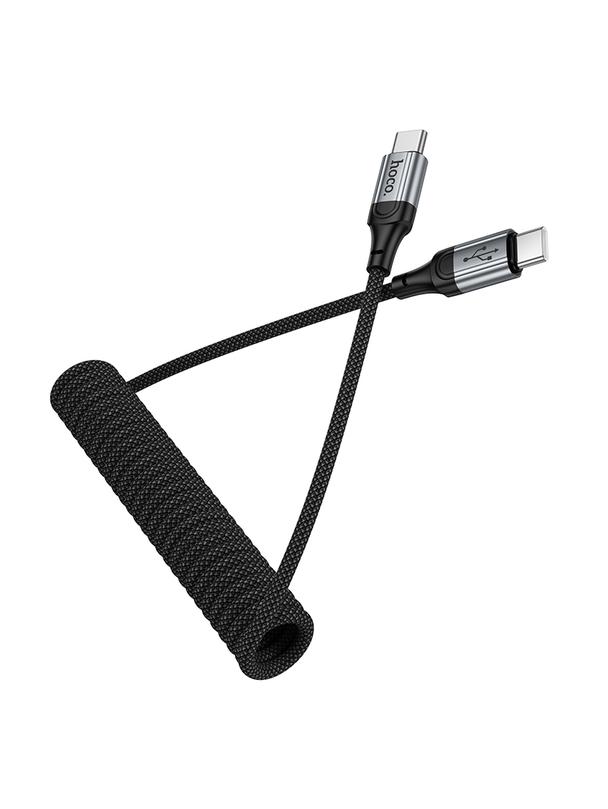 Kabel USB C do C Hoco PD 3A 1,5 m X121 czarny
