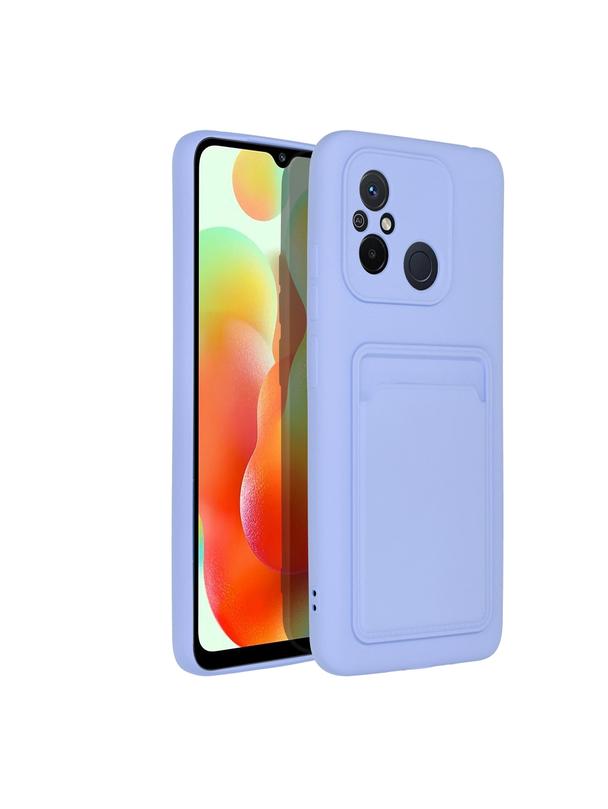 Futerał CARD CASE do XIAOMI Redmi 12C fioletowy